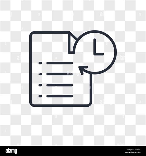 Transaction History Icon Vector Vectors Stock Vector Images Alamy