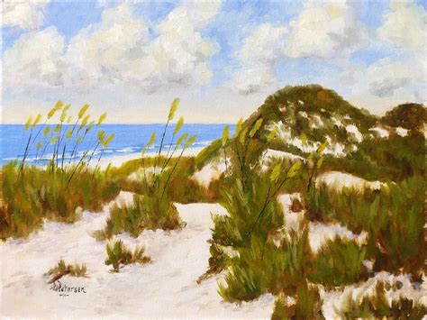 Rick Petersen's Painting for Today: "Fresh Sea Oats"