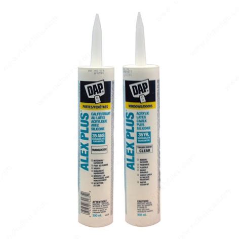 Pack Dap Alex Plus All Purpose Acrylic Latex Caulk Plus