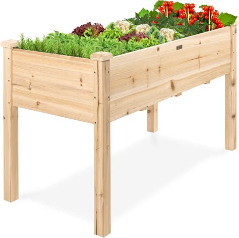 Amazon Best Choice Products X X In Raised Garden Bed Elevated