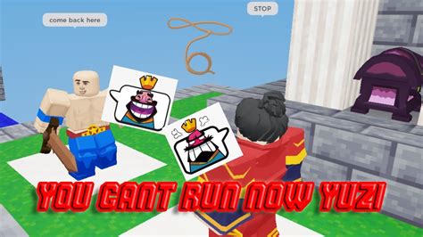 Lassy Buff Made Yuzi Kit Users Cry Roblox Bedwars Youtube