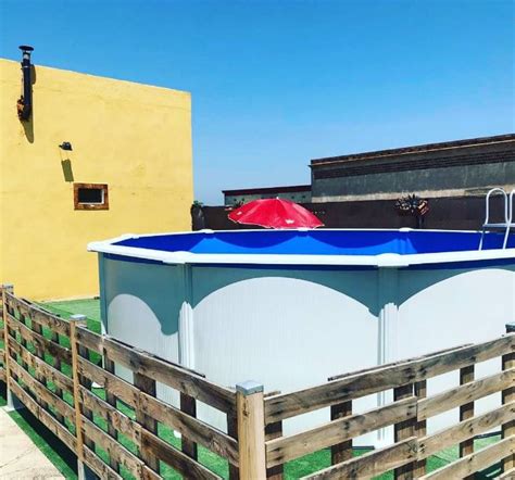 Instalaci N Piscina Desmontable Gre Serie Atlantis Kit Esteval