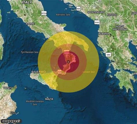 Terremoto In Provincia Di Catanzaro In Calabria A Amato Magnitudo 3