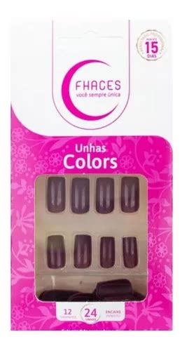 Colores de uñas postizas avellana 24 unidades MercadoLibre