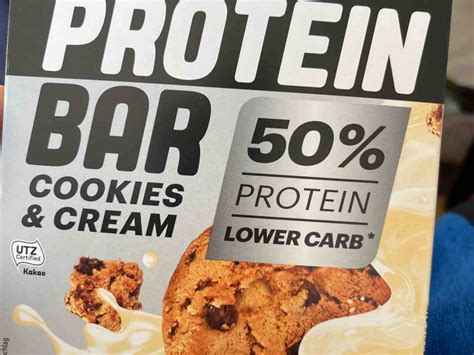 Lidl, protein bar cookies and cream Calories - New products - Fddb