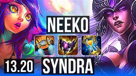 Neeko Vs Syndra Mid Rank 3 Neeko 10 2 8 Legendary Rank 17 Euw