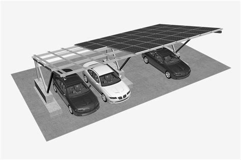 Waterproof Carport Solar Mounting System Mibet