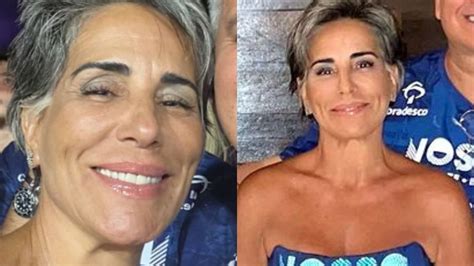 Gloria Pires chama atenção ao prestigiar desfile filhos e o marido