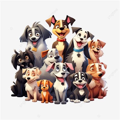 Cartoon Dog Pet Characters Illustration, Dog, Pet, Character PNG ...