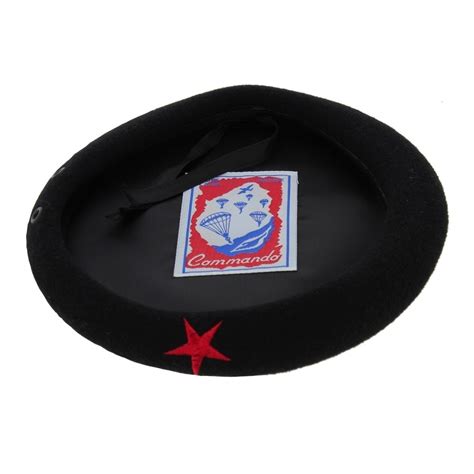 Military Beret Che Guevara Red Star Reference 3689 Chapellerie Traclet