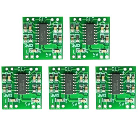 UNIVERSAL HUB PAM8403 Super Mini Digital Amplifier Board Set 2 3W