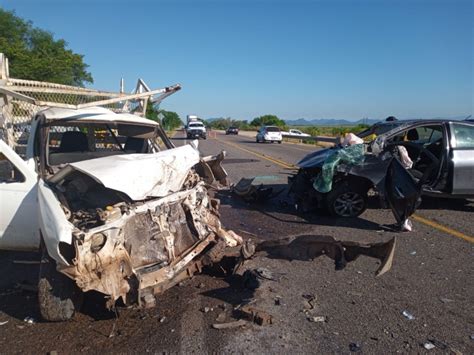 Chocan Veh Culo Y Camioneta De Redilas En Mocorito Hay Heridos