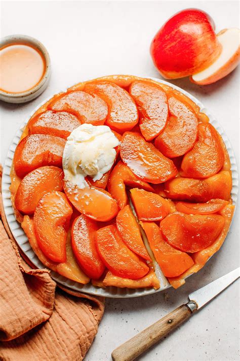 Classic Apple Tarte Tatin Full Of Plants
