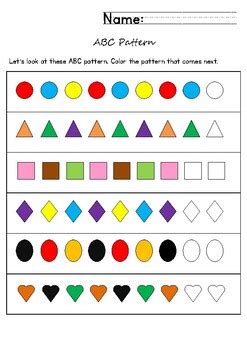 ABC Pattern by Lucia Cindy | TPT