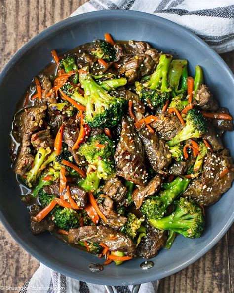 Healthy Beef And Broccoli Stir Fry Whole