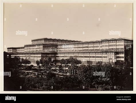 Georg Böttger Glaspalast Munich Albumin Paper Black And White