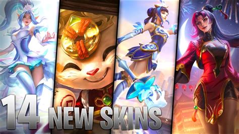 14 New Skins Porcelain Firecracker Rose League Of Legends Youtube