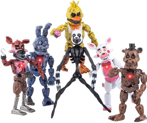 Buy Five Nights At Freddys Fnaf 6 Action Figures 6 Pcs Toy Birthday