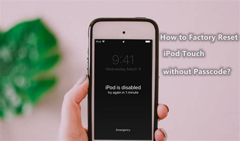 How To Factory Reset Ipod Touch Without Password [tutorial]