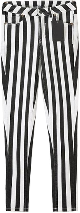 Bold Black and White Striped Pants - Where Did You Get It