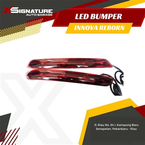 Jual LED BUMPER LED MATA KUCING INNOVA REBORN 3 FUNGSI C Shopee