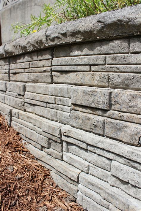 Stacked Block Retaining Wall