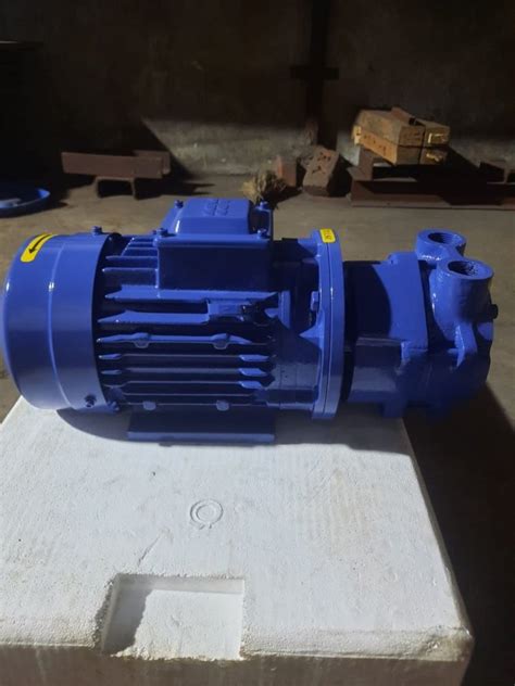 Single Stage Belt Drive Rotary Vane Pumps Oil Free Vacuum Pump Flow