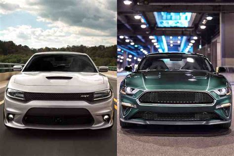 2019 Dodge Charger Vs 2019 Ford Mustang Which Is Better Autotrader