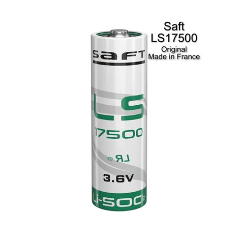 Original Saft Ls Battery Lithium Thionyl Chloride V Mah For