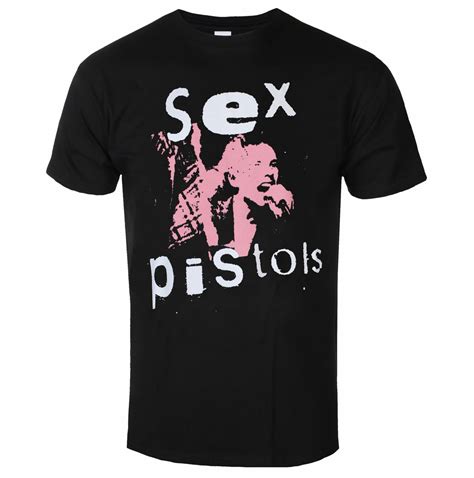 Heren T Shirt Sex Pistols Zwart ROCK OFF SPTS46MB Metal Shop Be