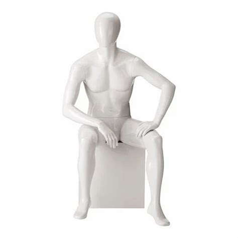 Fiberglass Sitting Seated Male Mannequin Headless No At Rs 9500 In