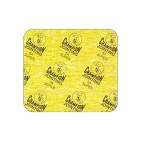 Yellow 54 Super Champion Asbestos Jointing Sheet At Best Price In Mumbai P P International