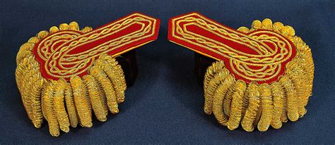 General Officer Epaulettes 07 005 35000 Historical Twist Store