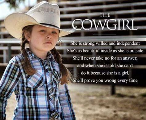 The Cowgirl Rodeo Quotes Cowgirl Quote Country Girl Quotes