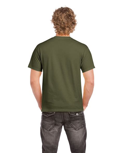 Playera Gildan Adulto 2000 Verde Militar 106 Sport Depot