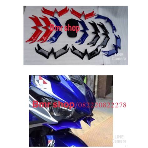 Jual Winglets Alis Lampu Pnp Yamaha R Bahan Fiber Shopee Indonesia