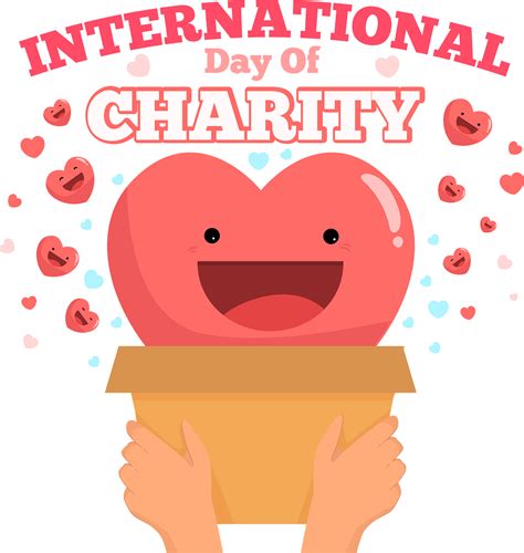 Abstract Clipart Charity Day International Day Of Charity Png Download