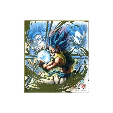 Dragon Ball Shikishi Art Gogeta Bandai