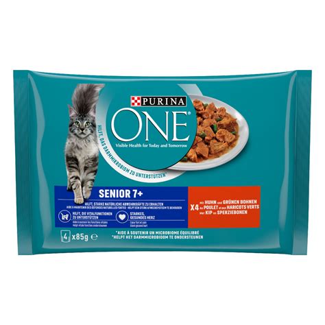 Nassfutter F R Senior Katzen Mit Huhn X G Purina One