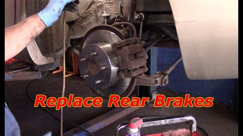 Replace Rear Brakes Rotors 2007 2017 Toyota Camry YouTube