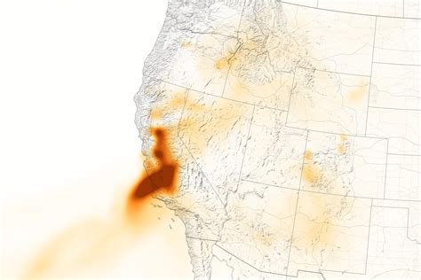 Wildfire Smoke Shrouds the U.S. West