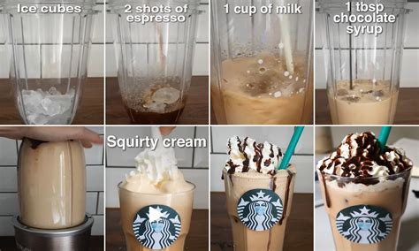 Homemade Frappuccino Recipe Starbucks Bryont Blog