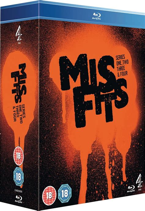 Misfits Seasons Blu Ray Amazon De Nathan Stewart Jarrett