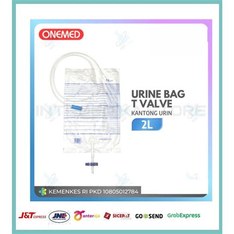 Jual Urine Bag T Valve Ml I Kantong Urine Onemed T Valve Shopee