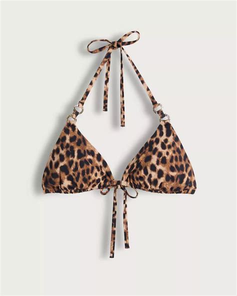 Tesco S Gorgeous Leopard Print Bikini Top Is 12 50 With Matching Kaftan Available Liverpool