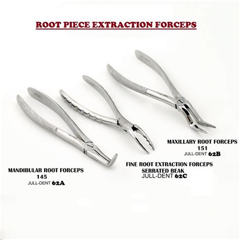 Julldent 062 Root Extraction Forceps Jull Dent