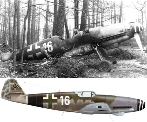 An Old And New Plane In The Woods Next To Each Other With Numbers On It