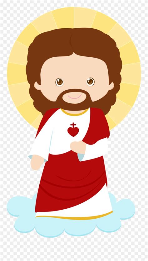 Download Sagrado Corazón De Jesús Jesus Desenho Png Clipart 75953