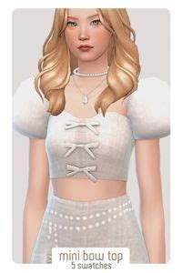 Sims 4 Coquette Clothes CC | sims 4, sims, sims 4 clothing