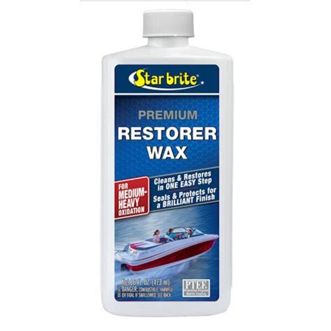 Star Brite One Step Premium Restorer Wax Defender Marine